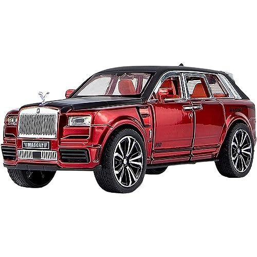 Image of DARVICE Exclusive Alloy Metal 1:32 R Cullinan Die Cast Metal Car Pull Back Diecast Pullback Toy car with Openable Doors & Light, Music Toy Car for Kids