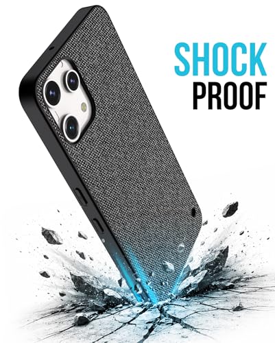 Image of Kapa Soft Full Fabric Protective Back Case Cover for Nothing Phone 3A LITE | Shockproof Slim Hard Anti Slip Back Case (Black)