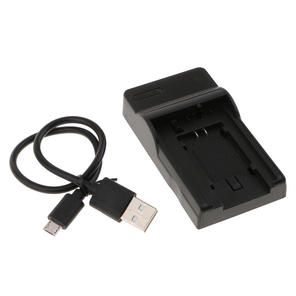 IVELECT USB Battery Charger BP-745 for Canon Legria HF R47 R48 R56 R57 Cameras with Charging Cable Cord 1