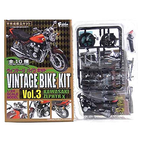 新品未使用 feev 7点セット Amazon.co.jp: 【9】 エフトイズ 1/24 ヴィンテージバイクキット