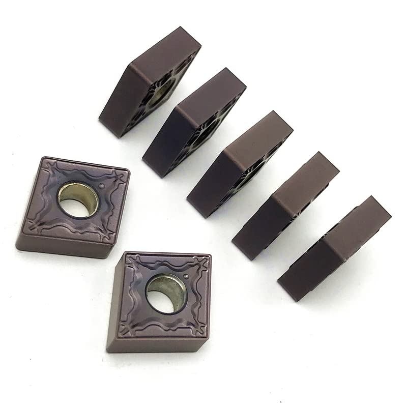 10 pcs CNMG120404 CNMG120408 Carbide Inserts para torno CNC miniatura 2