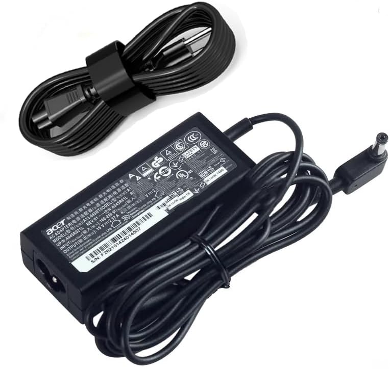 Acer Alimentatore Di Rete/caricatore 19V / 2,37A / 45W Aspire 3 A315-24P Serie (originale - Foto 4
