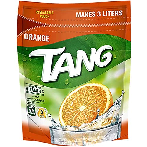 Image of Tang Orange Flavoured Powder Drink Source Of (Vitamin C) Resealble Pouch 375g