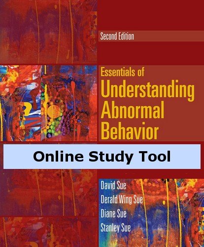 CourseMate for Sue/Sue/Sue/Sue's Essentials of Understanding Abnormal Behavior, 2nd Edition