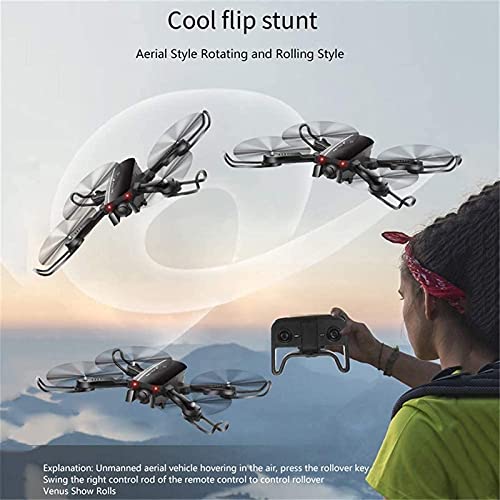 Avión no tripulado 4K con modo sin cabeza y diseño portátil para adultos 7