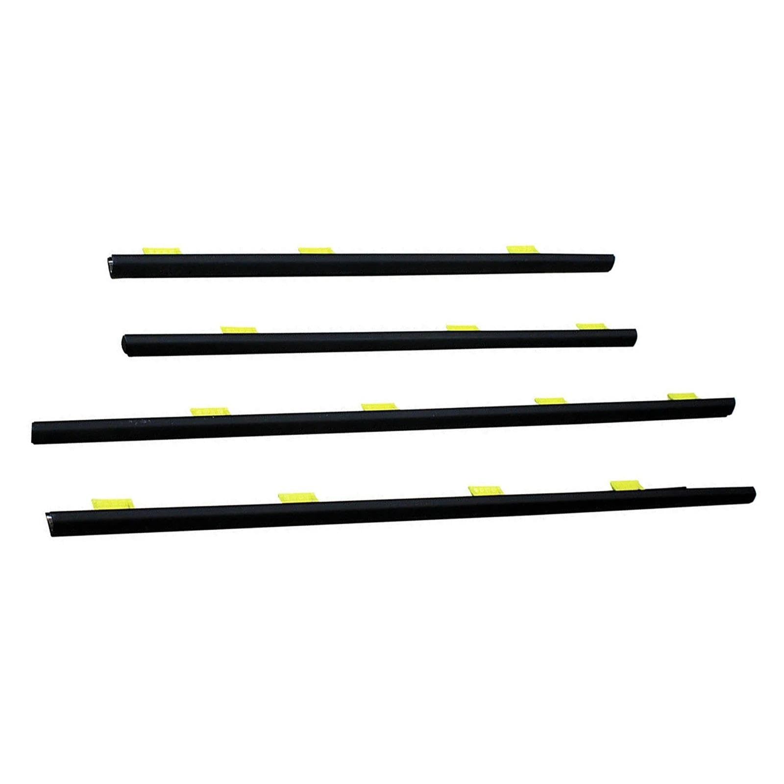 Burlete para ventana de coche para CR-V 2002-2006, kit impermeable de 4 piezas 8