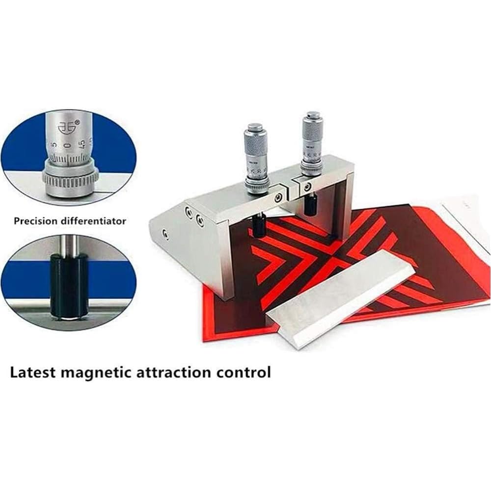 Regulowana powlekarka ze stopu aluminium z mikrometrem do precyzyjnego przygotowania mokrej powłoki(300mm)