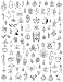 JIALEEY Wholesale Bulk Lots Hallowmas Skull Skeleton Charms Mixed Silver Plated Halloween Mask Charms Pendants DIY for Jewelry Making and Crafting, 100 PCS Hallowmas Style