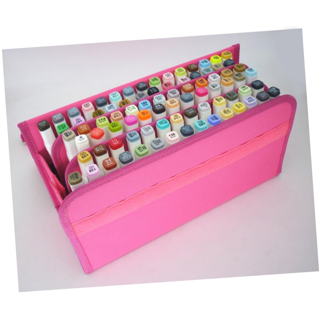 jojofuny Custodia Portapenne 80 Slot con Cerniera per Marker