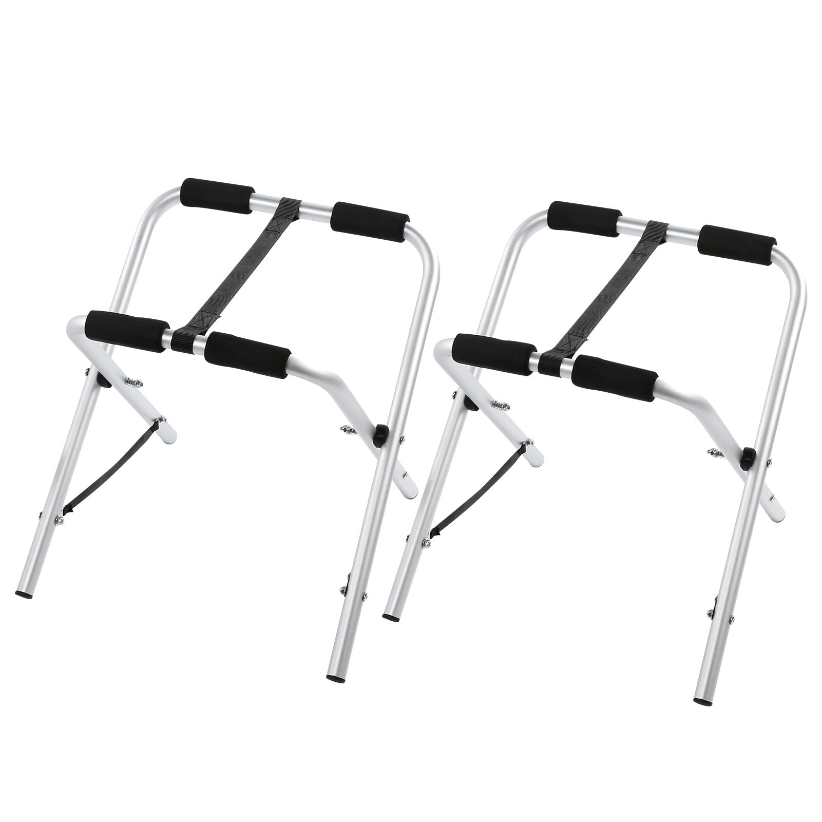 Soporte para Kayak Soporte Plegable portátil de aleación de Aluminio para Almacenamiento de Kayak y Tablas de Surf Accesorio de fijación para Estante de Canoa liviano y