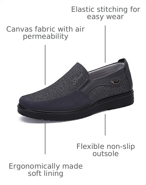 Image of COSIDRAM Mens Loafer Casual Shoes Comfort Lightweight Driving Walking Shoes