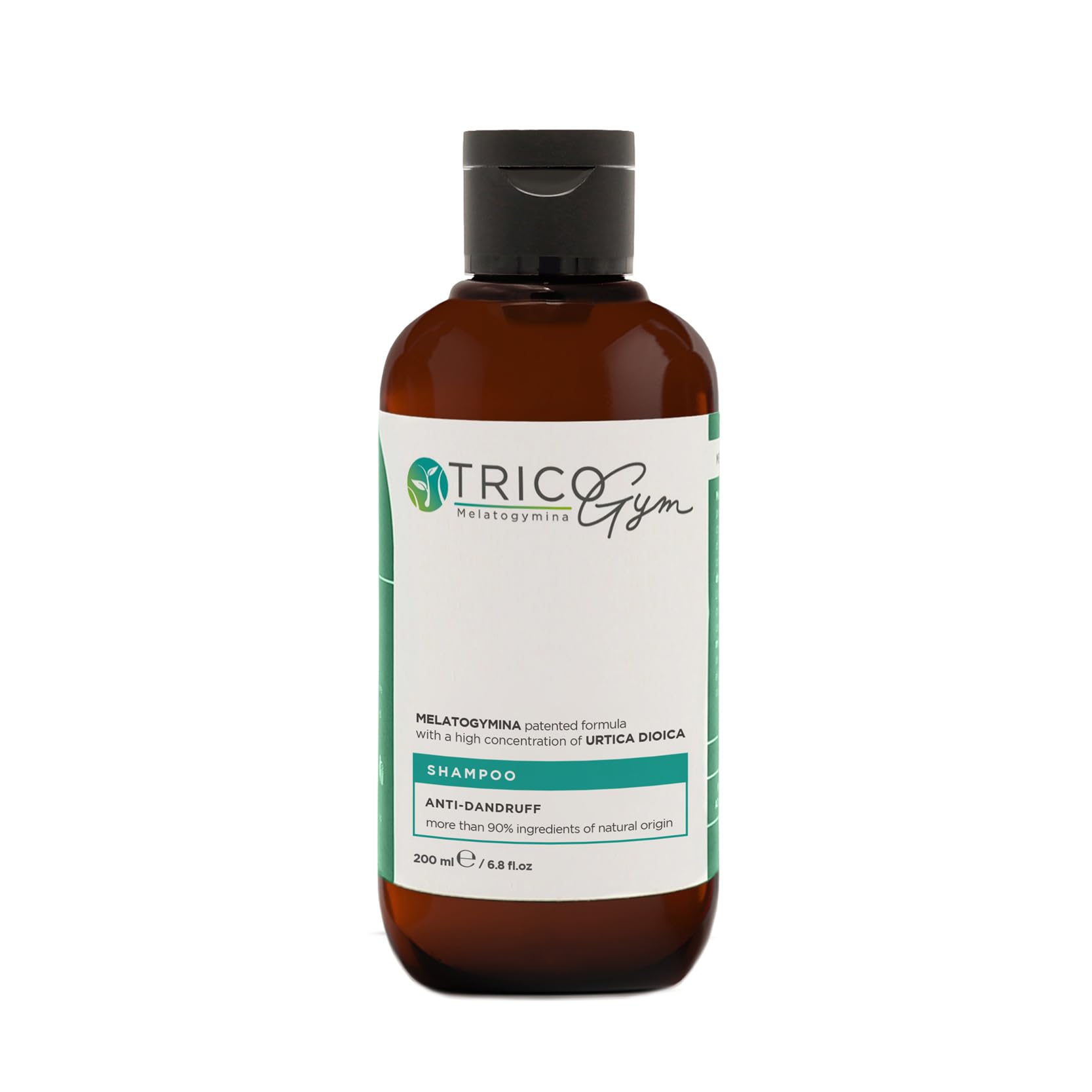 Tricogym 2-in-1 Duschschaum-Shampoo, 200ml – Biologisch Abbaubar, Ohne Parabene & SLS, Made In Italy