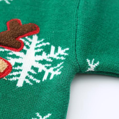 Boys Girls Christmas Jumper Sweatshirt Kids Xmas Jumpers Reindeer Long Sleeve Cute Tops Outwear3