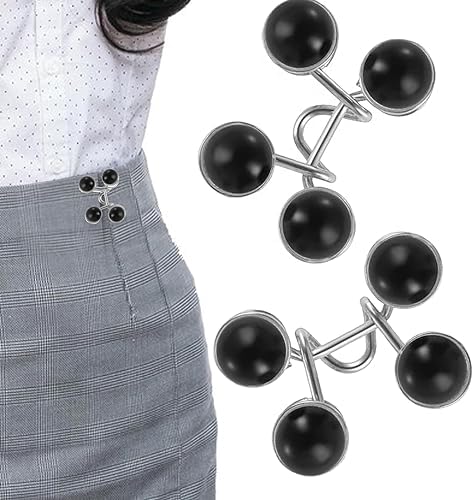 Detachable Buttons for Jeans,2 Sets Adjustable Waist Buckle Extender ...