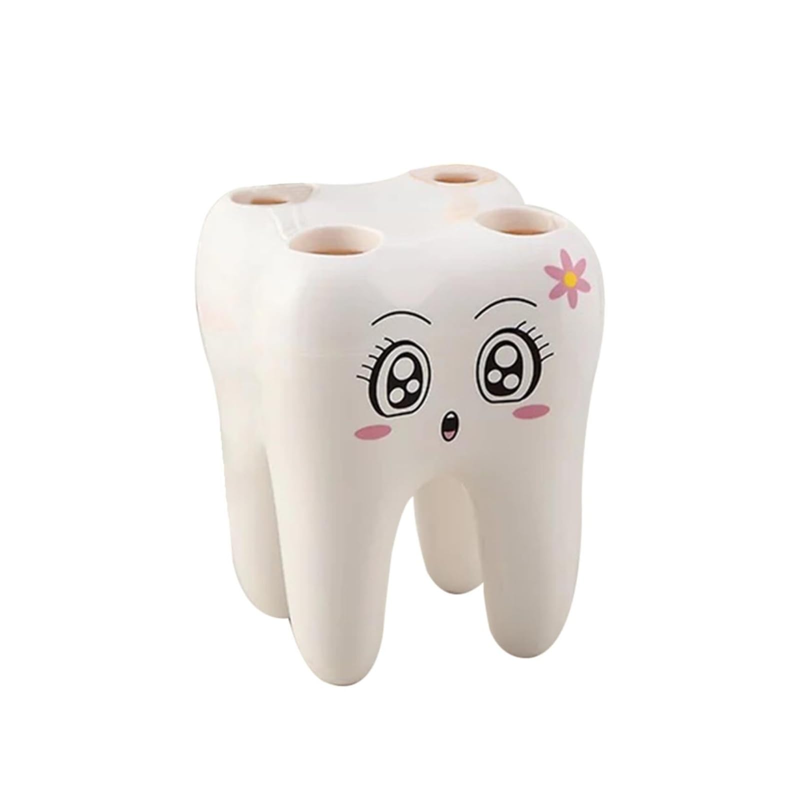 Toothbrush Holder Cute Toothbrush Holder With Fine Tooth Design Abs Bathroom Shelf Reusable Mouthwash Cup