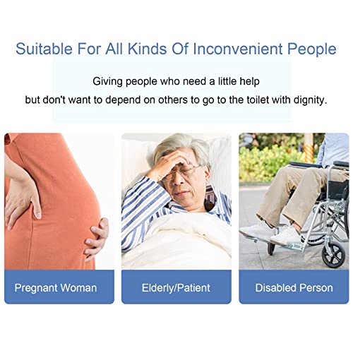 Bottom Buddy Wiping Aid, Bathroom Personal Care Butt Wiper Cleaner Long