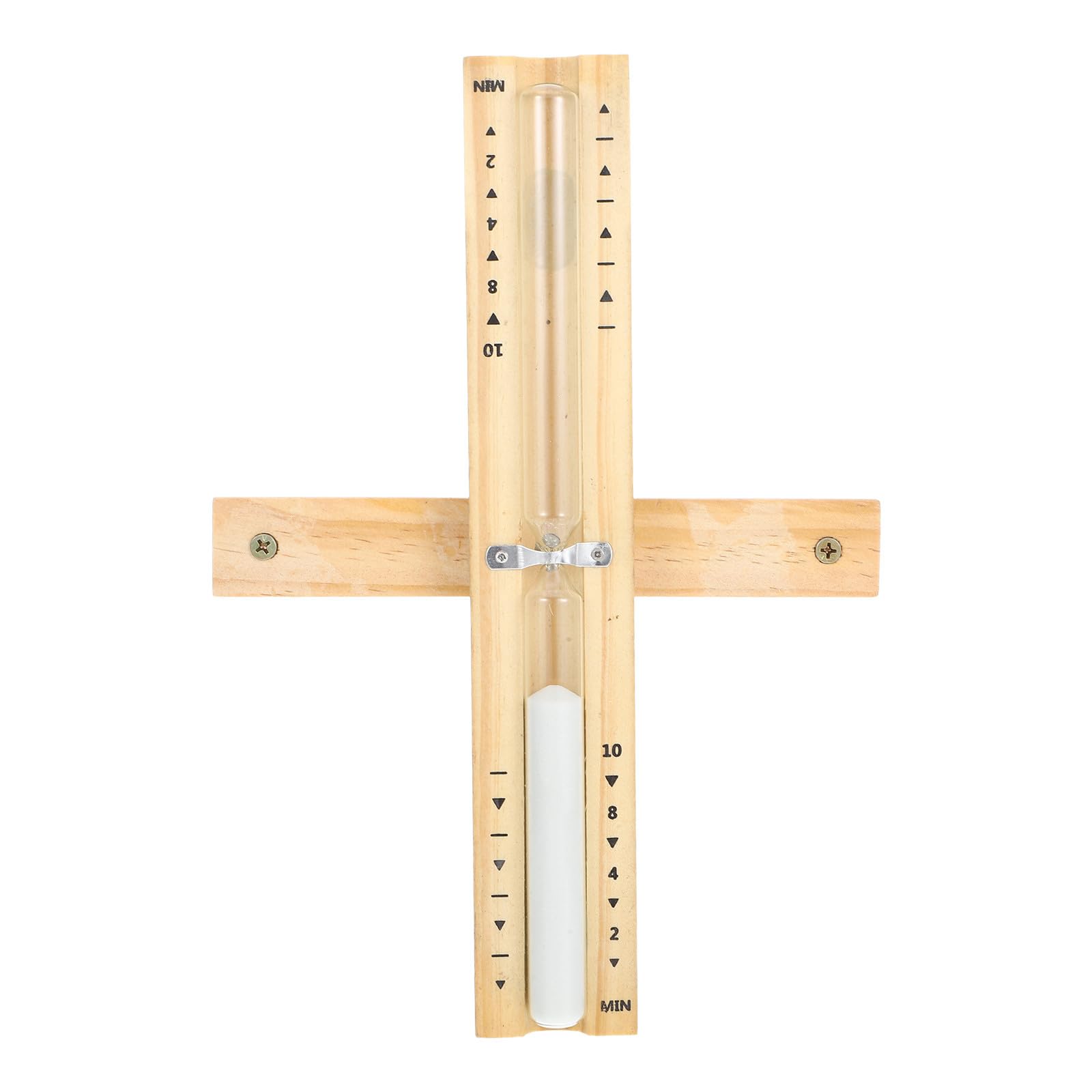 Sanduhr und Klassischem Design mit Glatter Oberfläche Glas 10 Minuten Sauna Raum Timer für Dekorative Wohn und Küchenanwendung