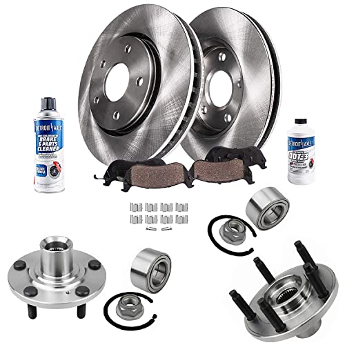 Image of Detroit Axle - Front Brake Kit for Lincoln MKX Ford Edge 2007 2008 2009