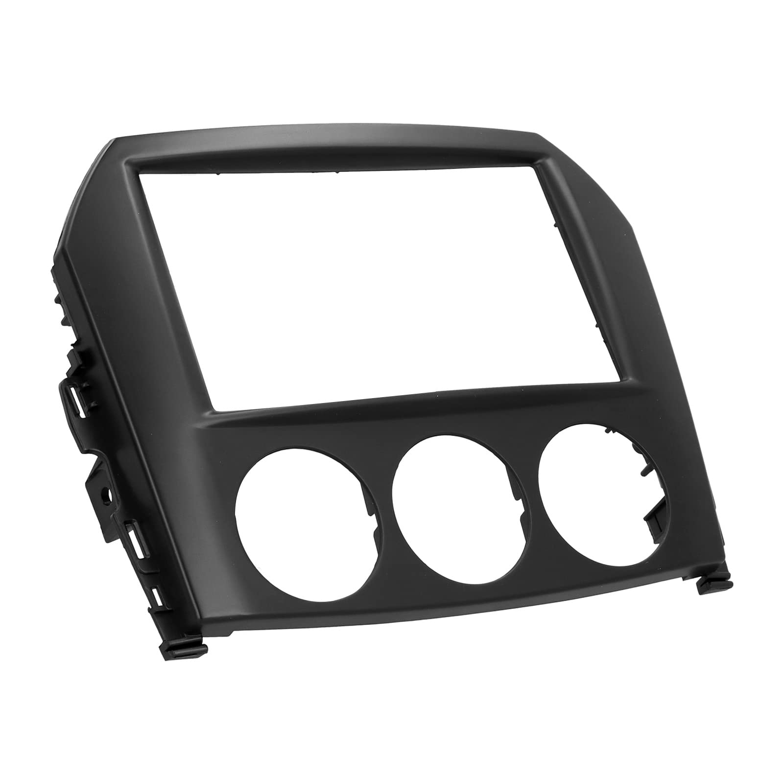 Keenso 2Din Radio Frame ABS Radio Fascia Trim 173 X 98mm Double Din Dash