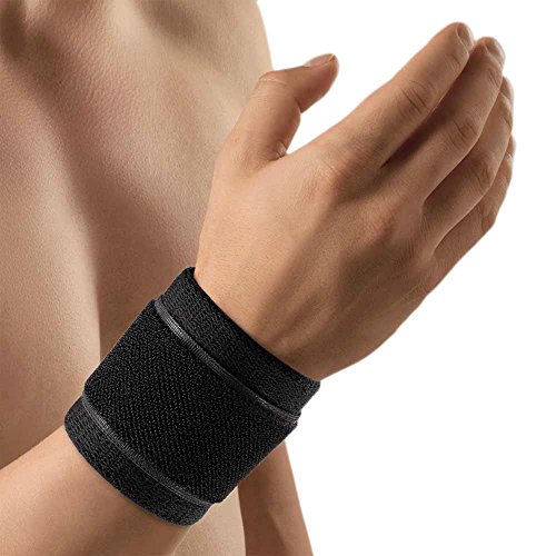 BORT ActiveColor Handgelenkbandage Klettverschluss Hand Gelenk Stütze Bandage, schwarz, M BORT ActiveColor Handgelenkbandage Klettverschluss Hand Gelenk Stütze Bandage, schwarz, M