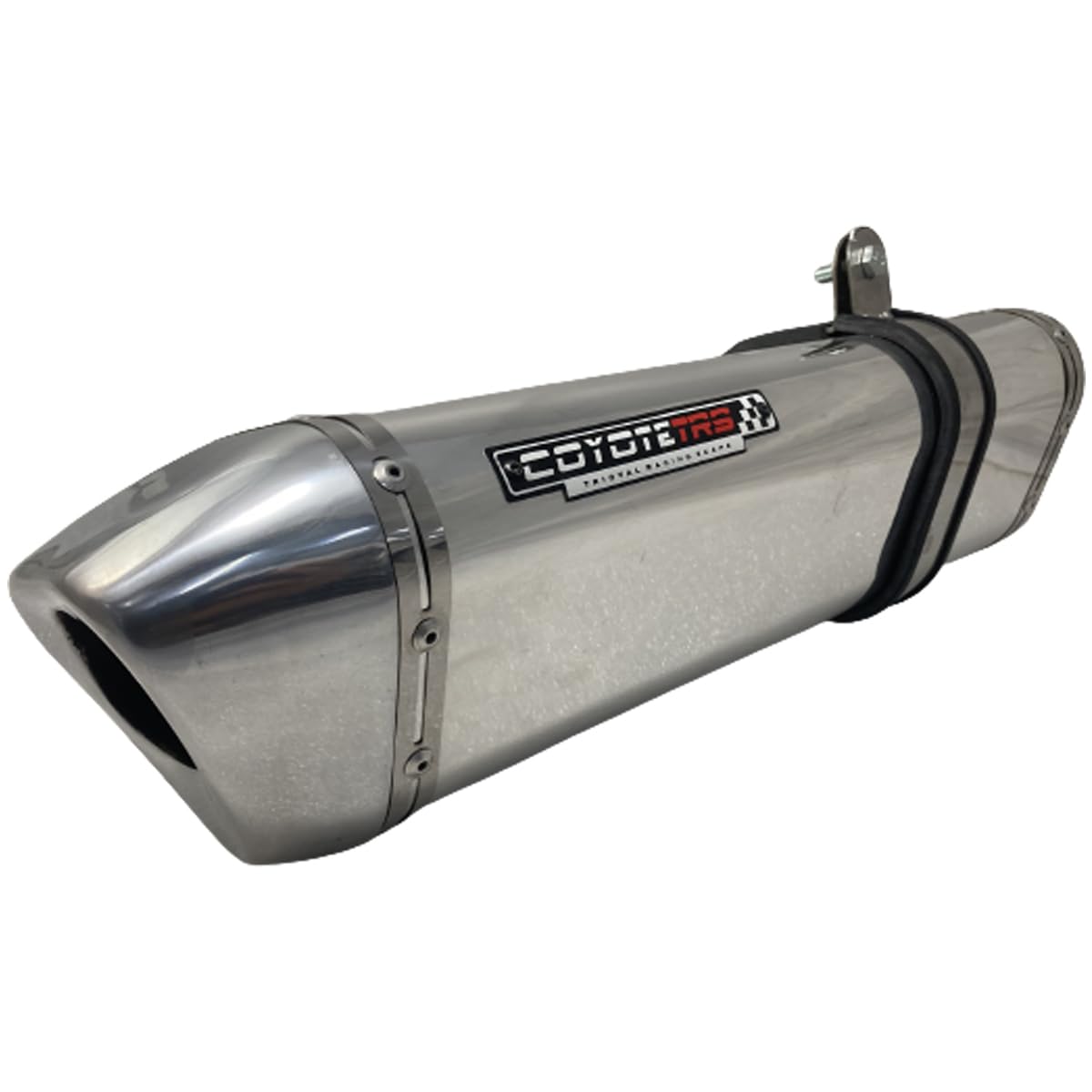 Escape/Ponteira Coyote TRS Tri-Oval em Alumínio - XR Tornado 250