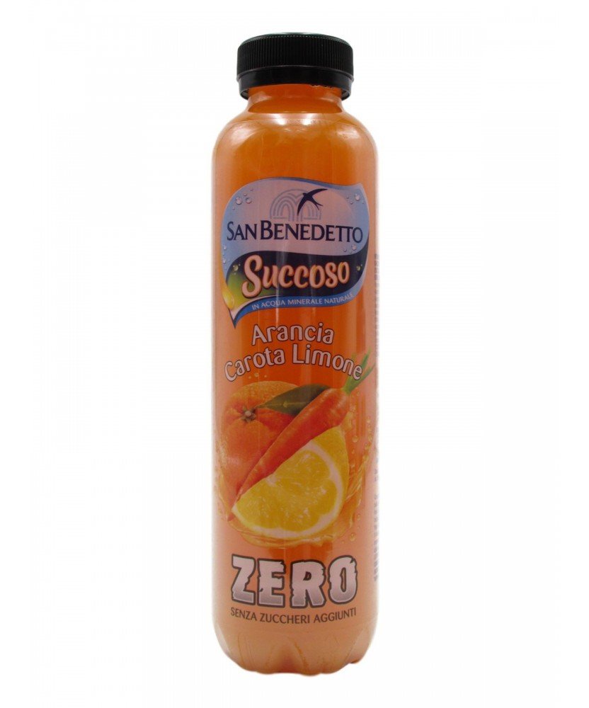 San Benedetto succoso Zero Arancia Carota Limone Da 0.40l (1000060167)