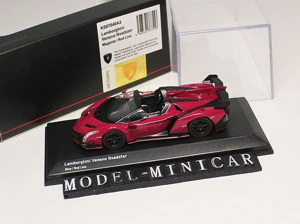 Amazon | △入手困難！京商 1/64 ランボルギーニ VENENO ヴェネーノ