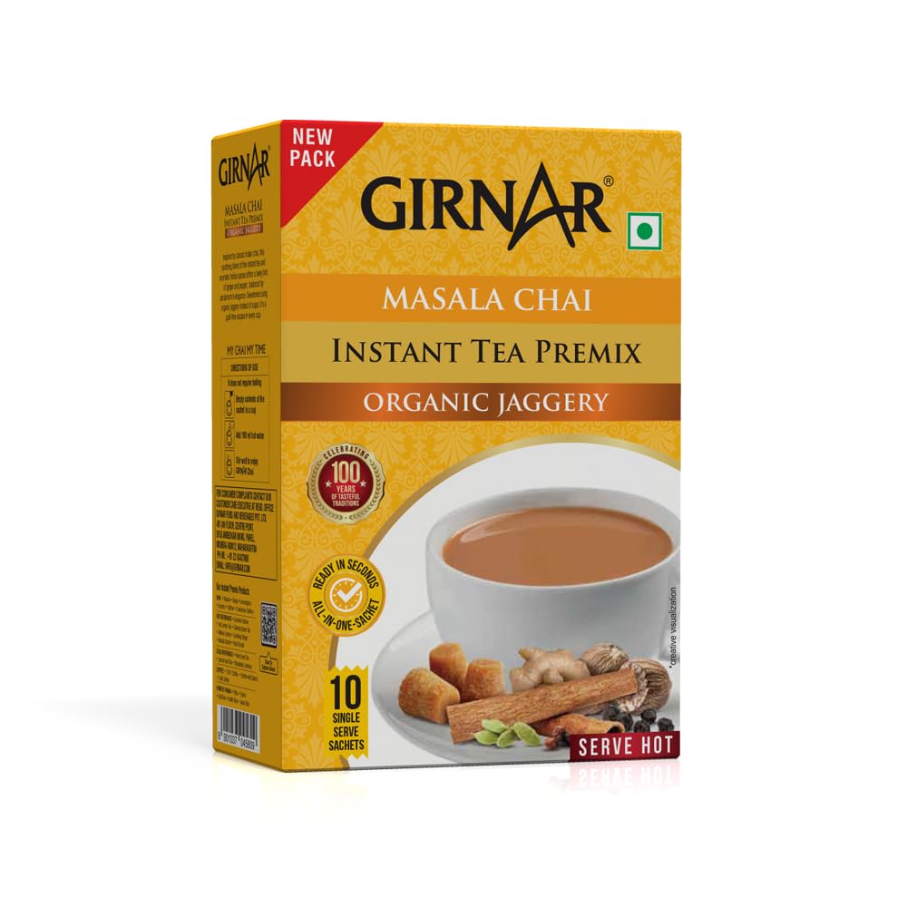 Girnar Instant Masala Chai Premix With Organic Jaggery