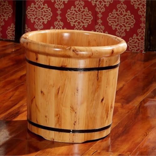 Cubeta de Madera para Lavado de Pies Spa Pedicura miniatura 2