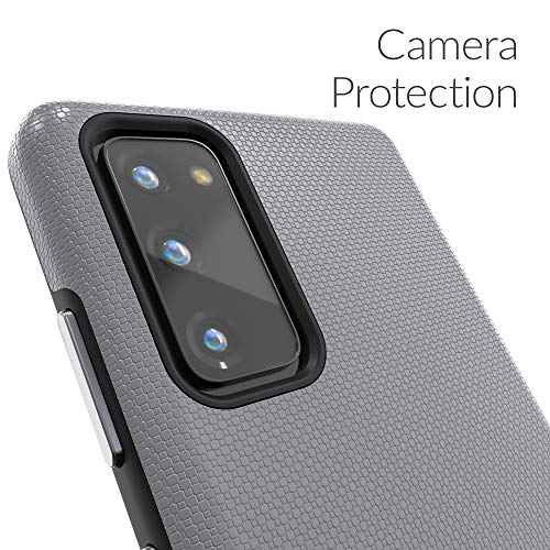 Image of Crave for Samsung Galaxy S20 FE Case, Shockproof Protection Dual Layer Case for Samsung Galaxy S20 FE 5G (6.5 inch) - Slate