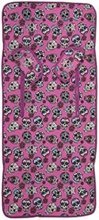 Babyline Lovely Skull - Colchoneta para silla ligera, unisex, color fucsia