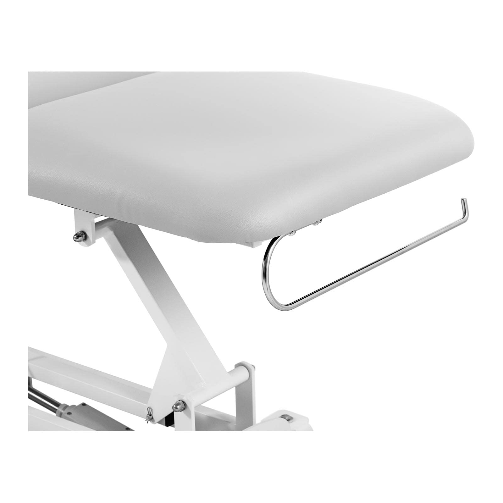 Physa Camilla de Masaje Cama Physa Nantes White_PH (Estructura: Acero con Recubrimiento en Polvo, Tapicería: Piel sintética (Poliuretano), Altura: 620-840 mm)