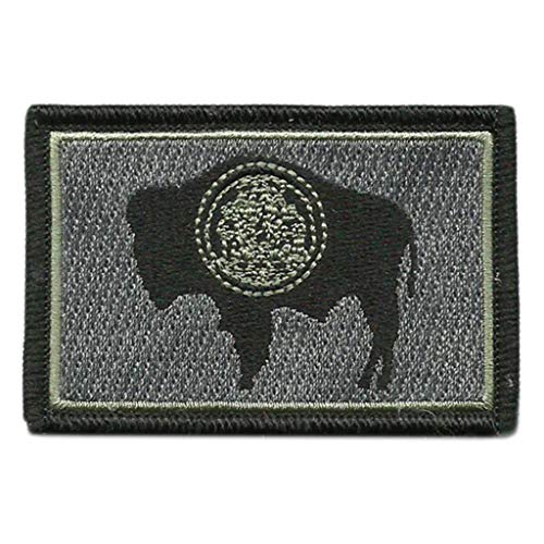 Gadsden and Culpeper Tactical State Patch - Wyoming - View Colors