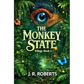 The Monkey State Audiolibro Por J. R. Roberts arte de portada
