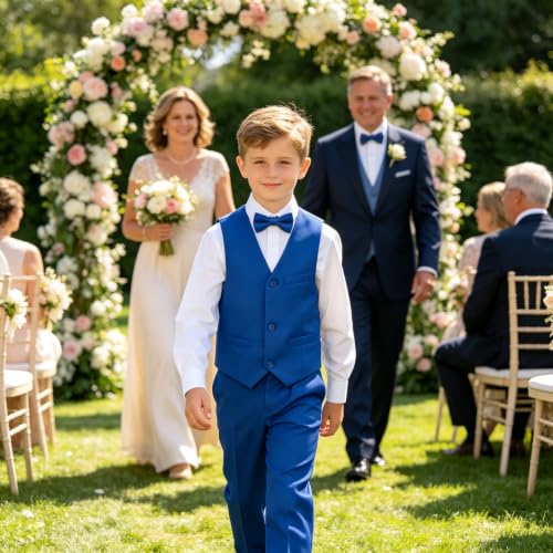 Image of Kids Vest for Boys Formal Suit Vests