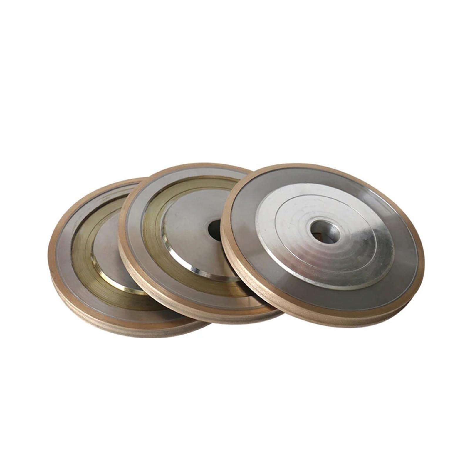 Meules diamantées de 150 mm de diamètre, épaisseur de verre 4 mm, 1 pièce