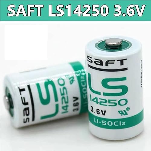 Miniatura 3 de WELLVEUSPaquete de 50 unidades para batería SAFT LS 14250 de 3.6 V, baterías de litio LS14250 de 3.6 V, batería de litio LS 14250 de 3.6 voltios,