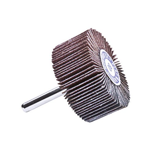 Forney 2 in. Dia. x 1/4 in. Aluminum Oxide Flap Wheel 80 Grit 1 pc.