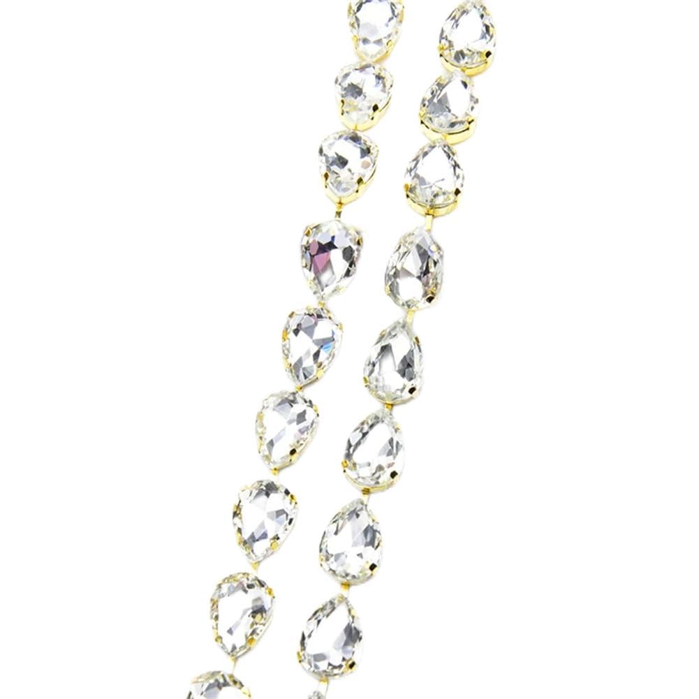 Frange en perles de cristal pour customiser une robe de mariée de rêve - 8
