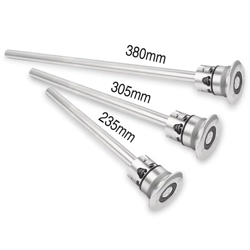 Extractor de lanza de barril comercial, lanzas de cerveza de seguridad tipo G, 23,5 cm, 30,5 cm, 38 cm, acero inoxidable duradero para una dispensación eficiente de cerveza