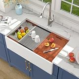 Lordear 33 Inch Workstation Fireclay