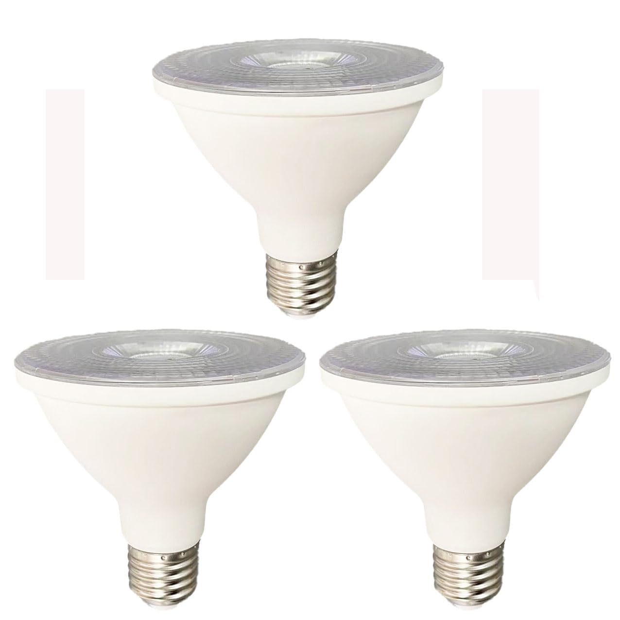yayutelight PAR38 LED Bulbs, CRI80 120W Equivalent 18W, NOT Dimmable, 1200 Lumens, Super Bright E27 Base 3-Pack (3000K Warm White)