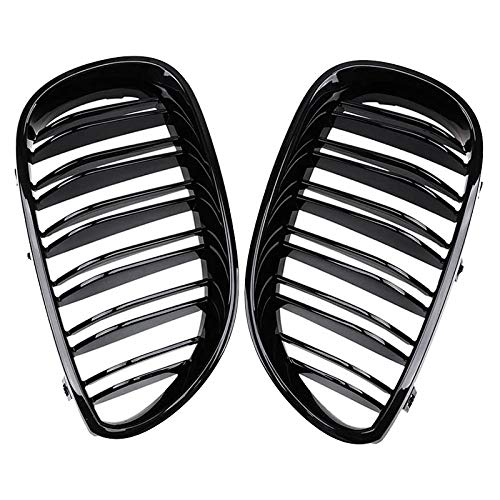 Rejilla de riñón delantera para BMW Serie 5 E60 E61 de 2003 a 2010 5