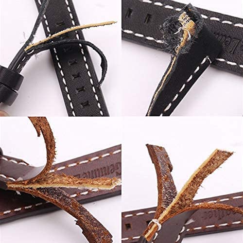 Leder Uhrenarmband Echtes Leder Uhrenarmbänder 18mm 20mm 22mm 24mm Damen Herren Uhrenarmband