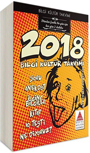 Bilgi Kültür Takvimi 2018 pour votre rituel culturel matinal