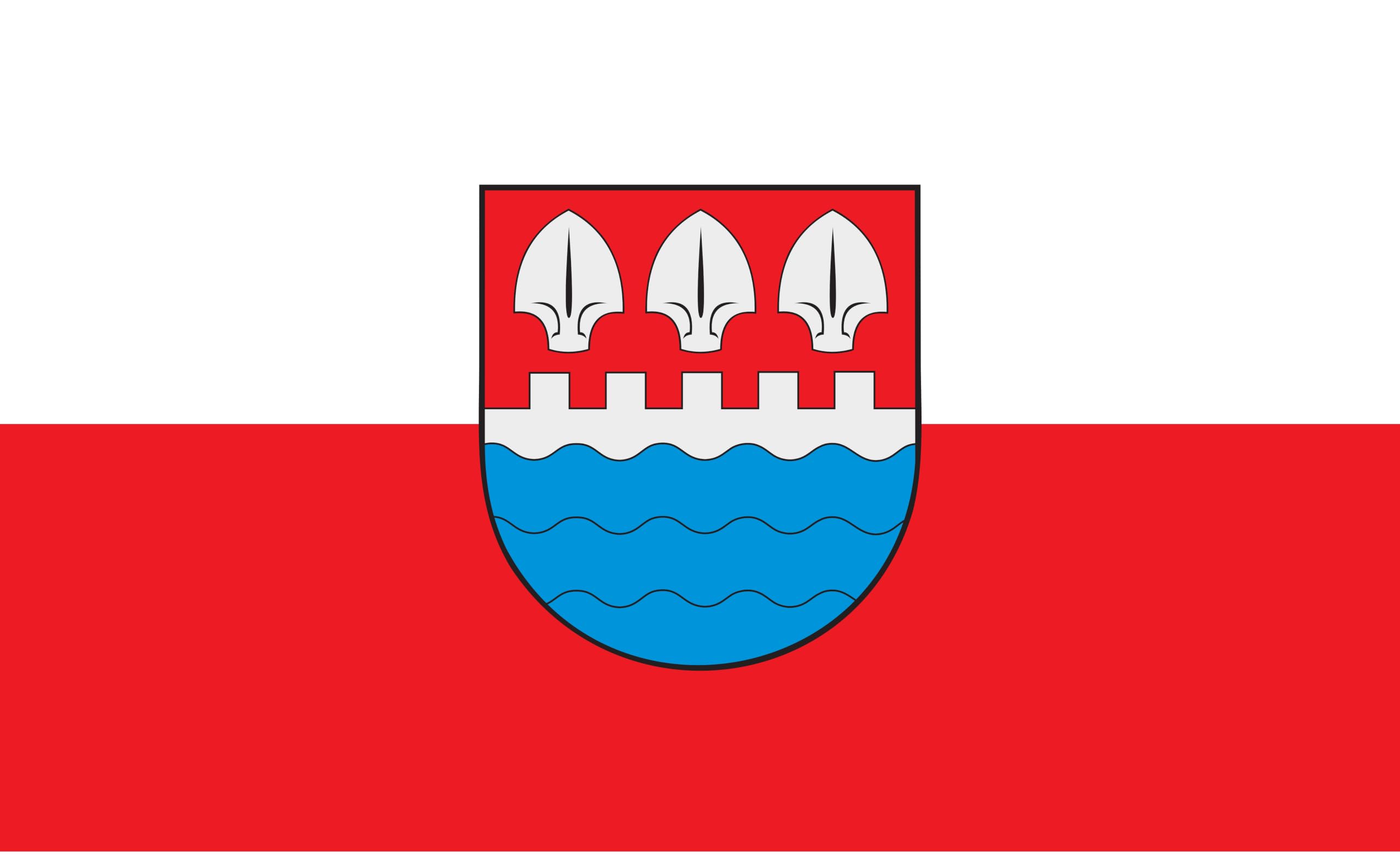 Andisleben Drapeau Thuringe, 120 x 80 cm