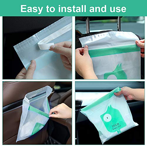 image for N/H Disposable Car Trash Bags， Ragecraft Special Biodegradable Stick