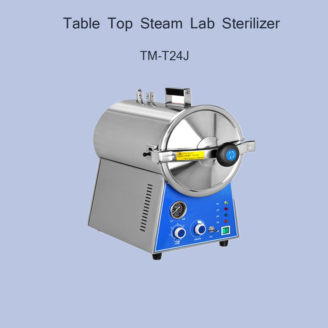 Stainless Steel High Pressure Performance Steam Autoclave Sterilizer Lab Equipment 24L