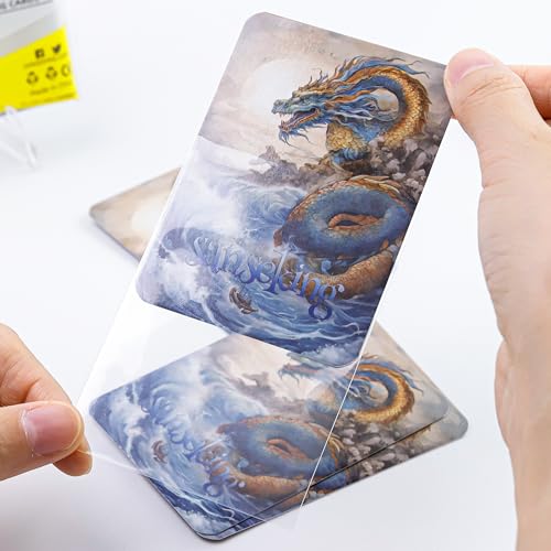 Image of Clear PP Cards Sleeves,100pcs 64.5x89.5mm,Perfect Protect for Pokemon Cards and Standard Sized TCG Trading Cards,.