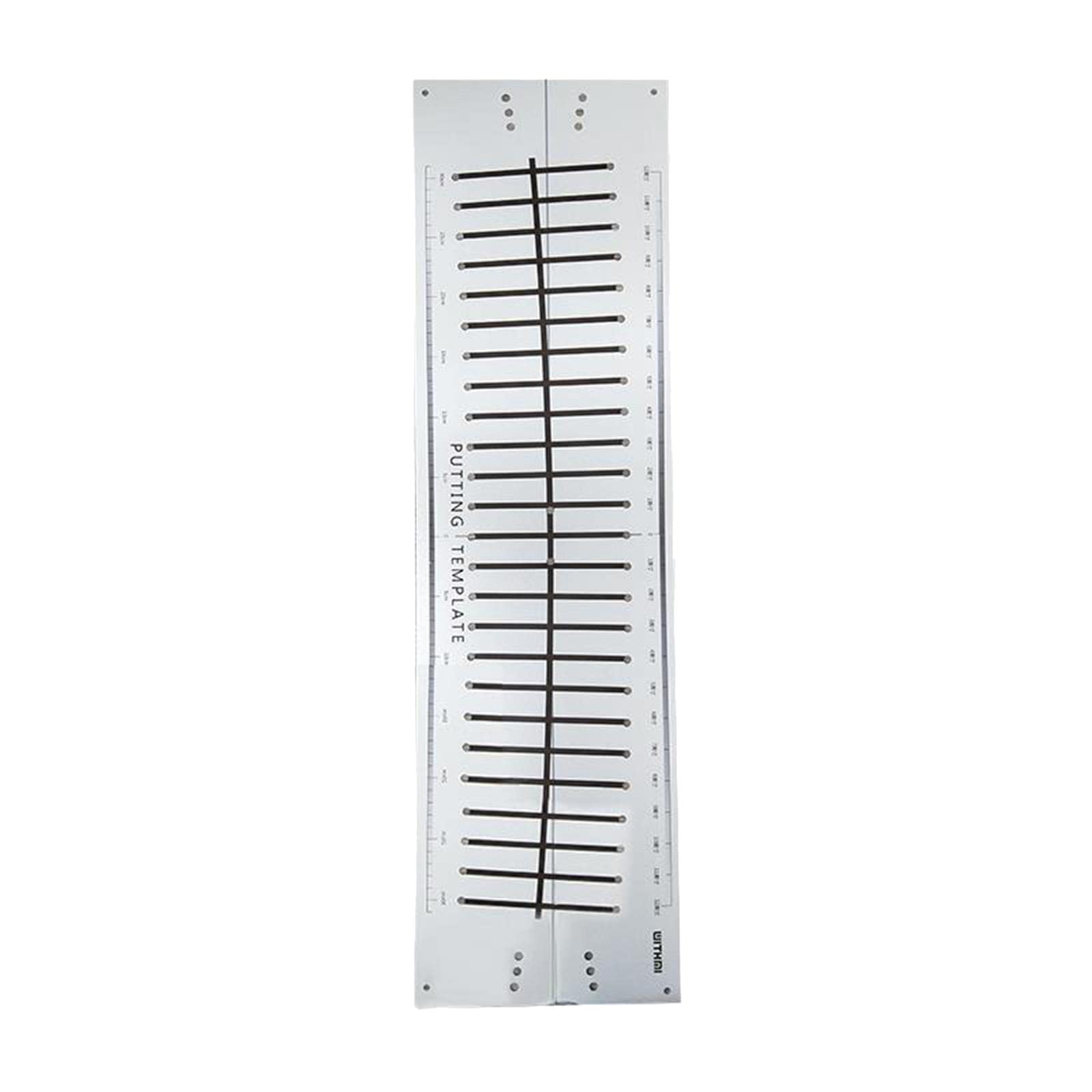 Golf Track Paper per Avviamento Golf Tappeto per Putting Aiuto Allenamento Swing Kit Specchio Allineamento Polipropilene per Esercizi Indoor Outdoor P